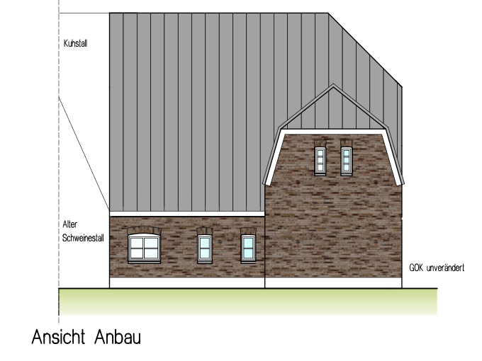 Ansicht Anbau
