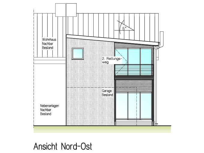 Ansicht Nord-Ost